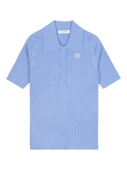 Logo Patch Polo Top