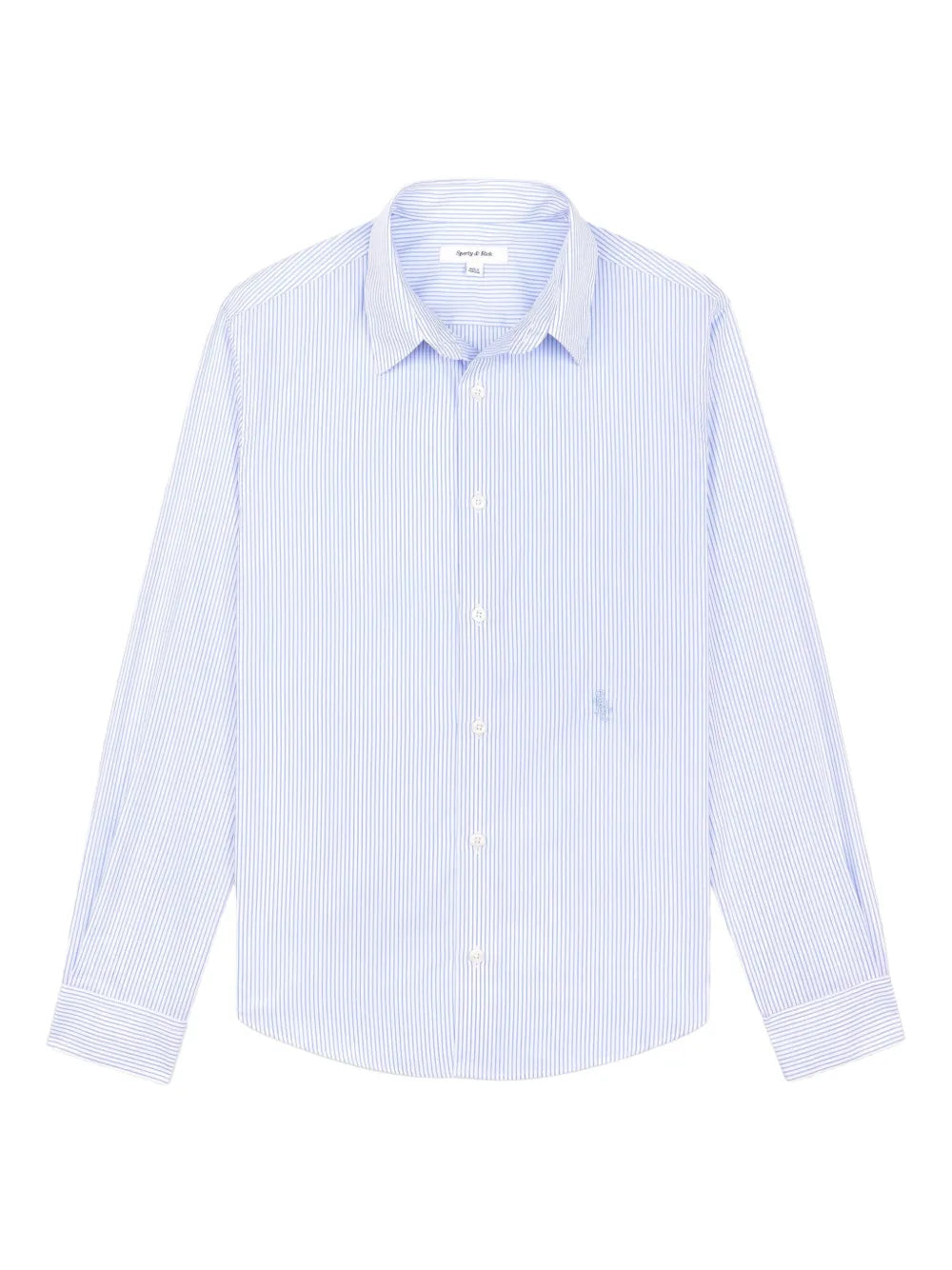 Striped Button-Up Shirt