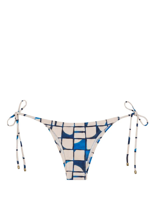 Cascais-Print Bikini Bottoms