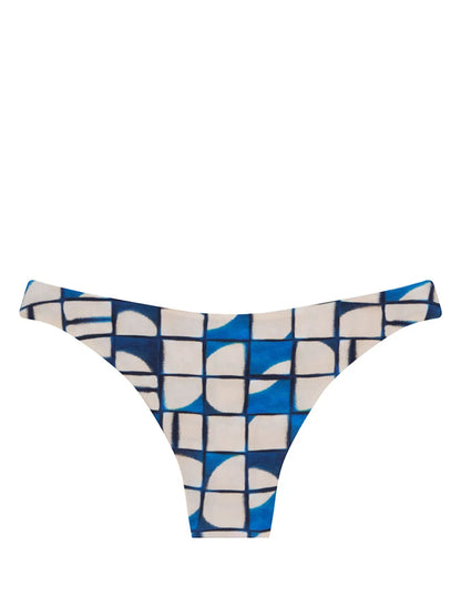 Cascais-Print Bikini Bottoms