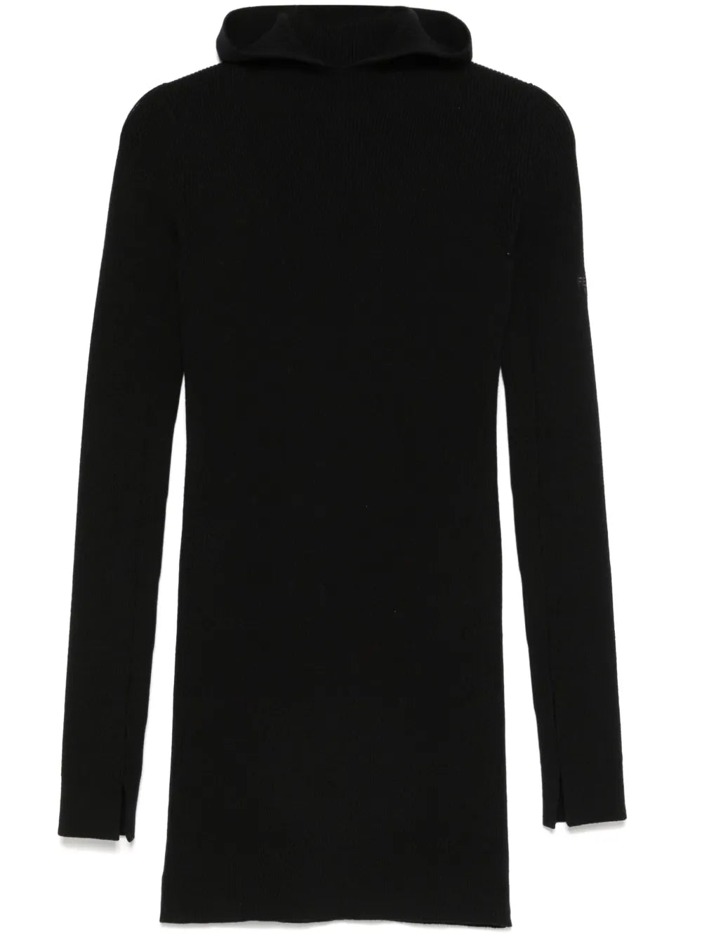 Ribbed-Knit Mini Dress
