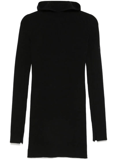 Ribbed-Knit Mini Dress