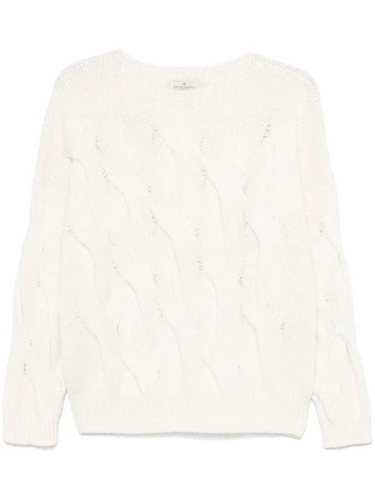 Cable-Knit Sweater