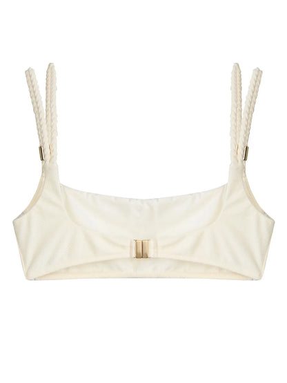 Square-Neck Bikini Top
