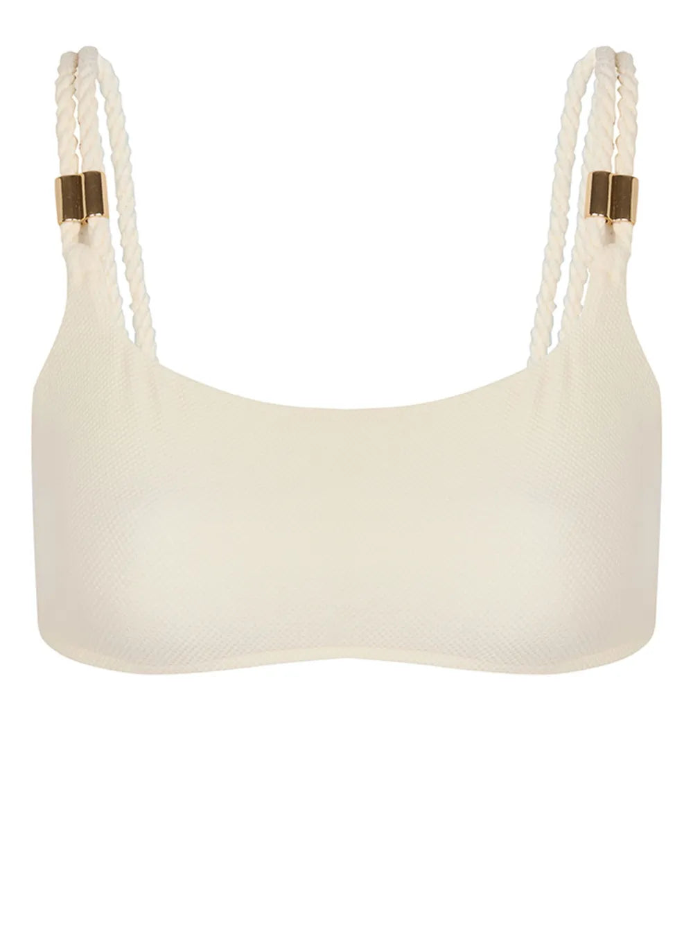 Square-Neck Bikini Top