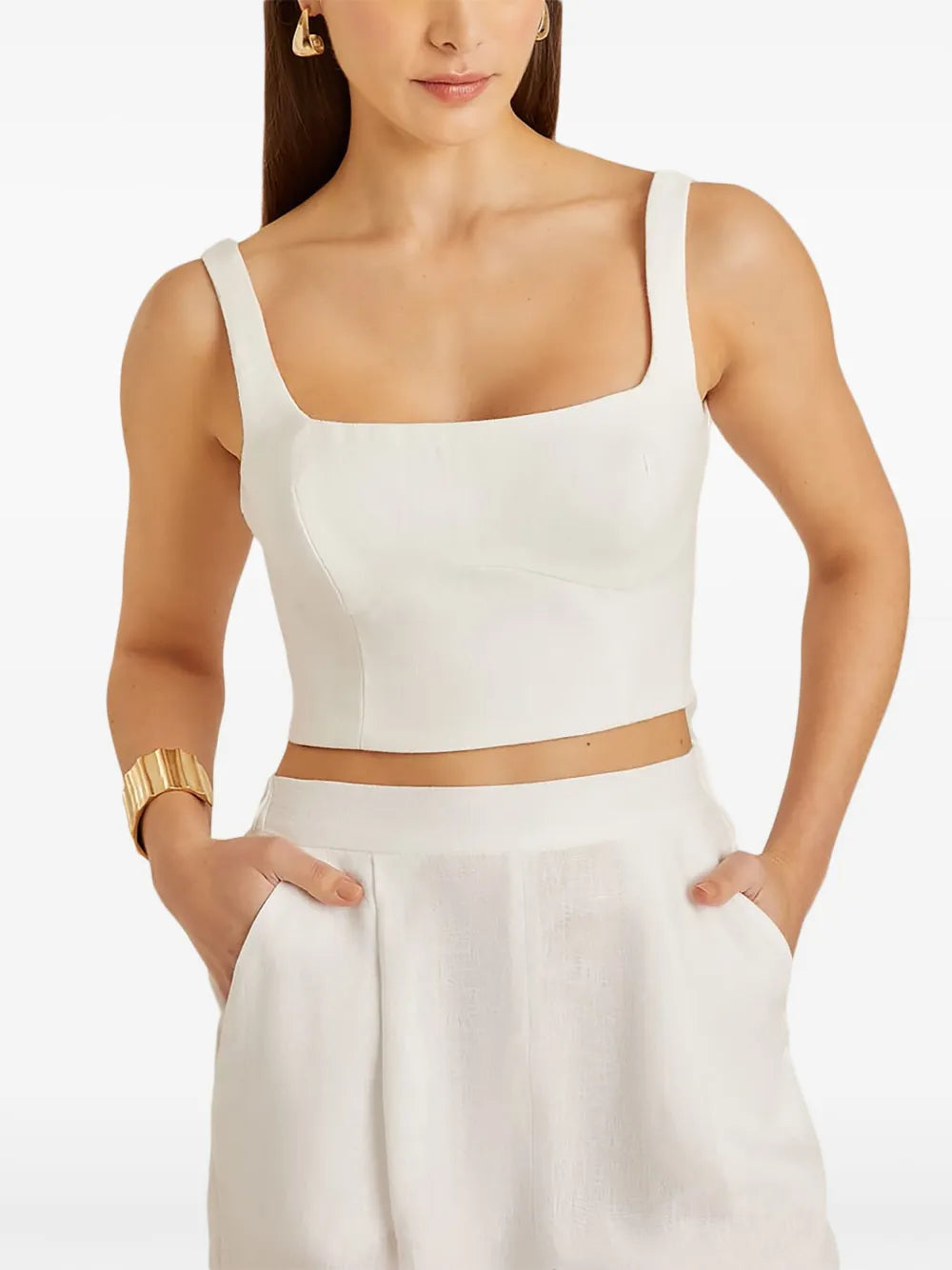 Square-Neck Top