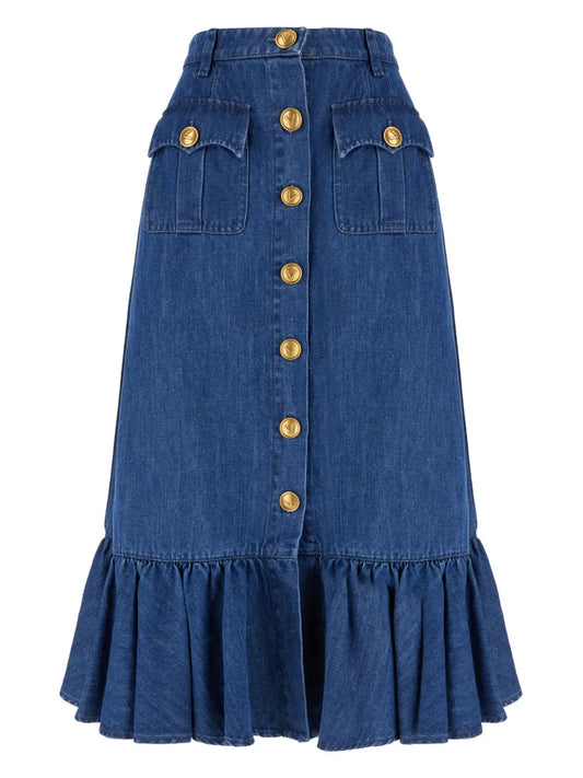 Lightweight Denim Skirt