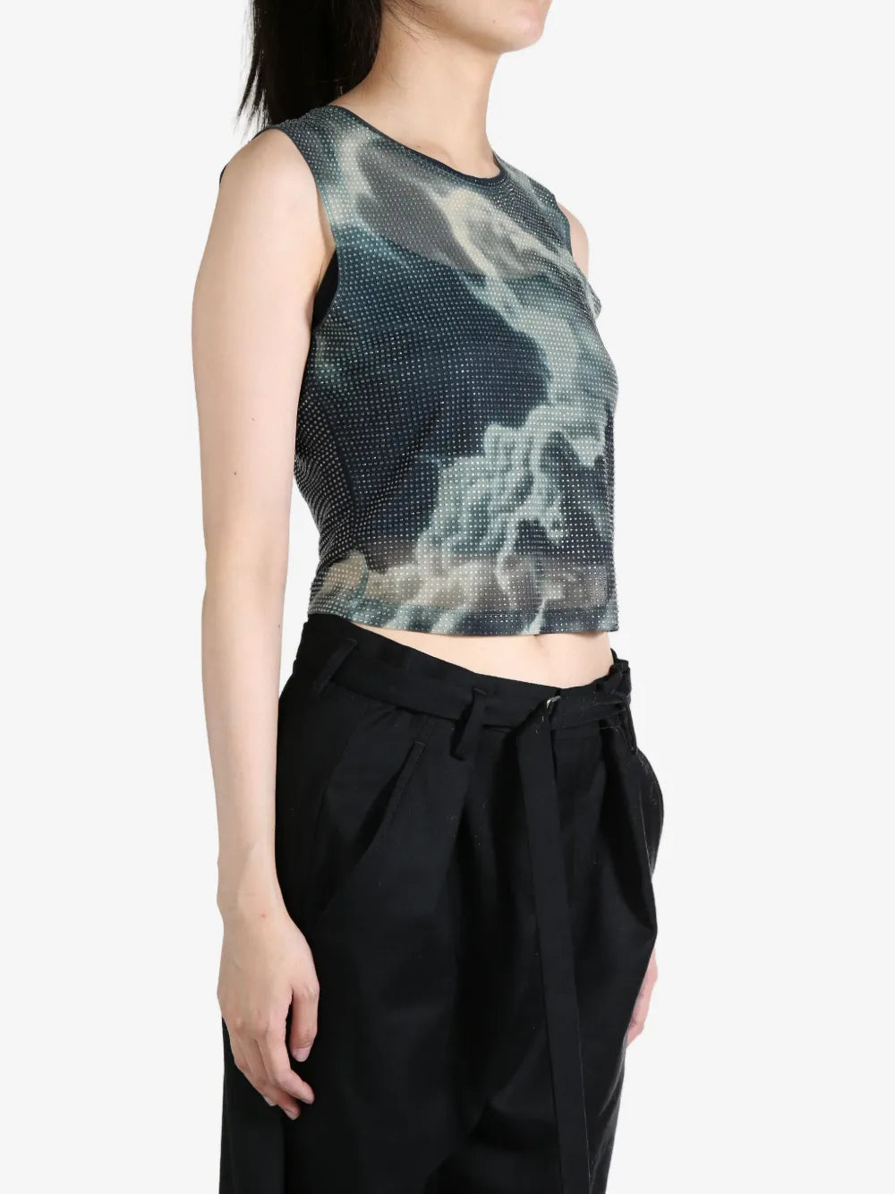 Sheer Crop Top
