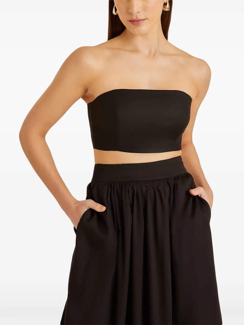 Shirred-Panel Top