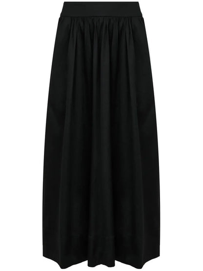 Ruched Midi Skirt