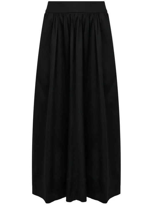 Ruched Midi Skirt