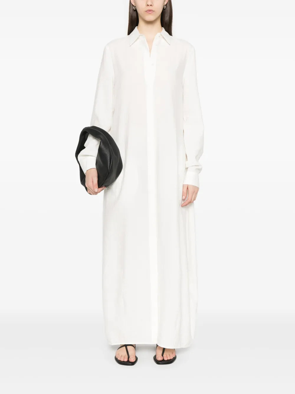 Parachute Maxi Shirt Dress