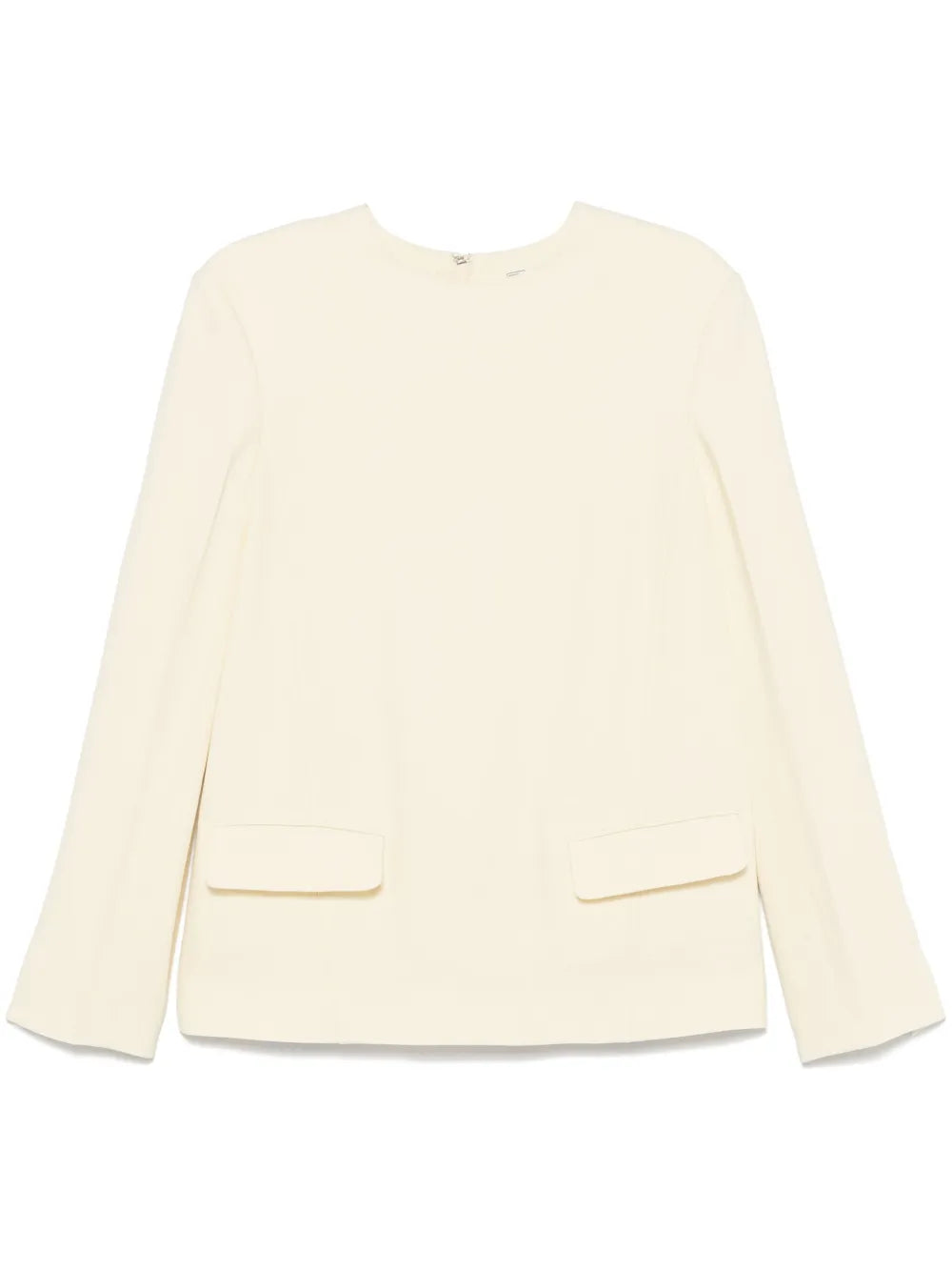 Slub-Texture Blouse