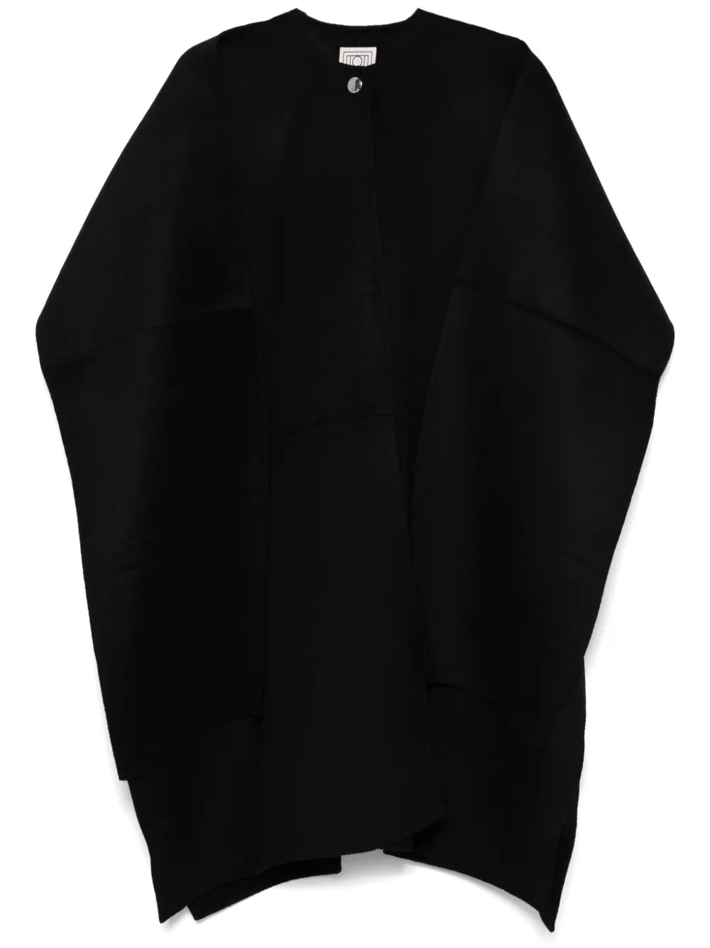 Scarf-Detailing Cape