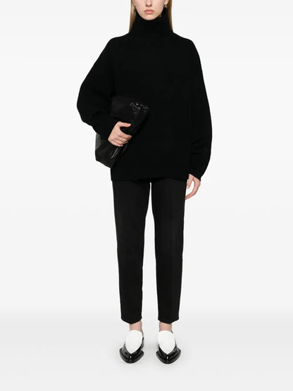Double-Knit Turtleneck Sweater