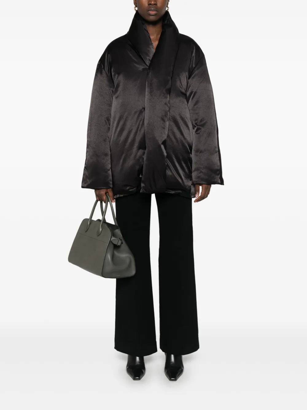Satin Puffer Jacket