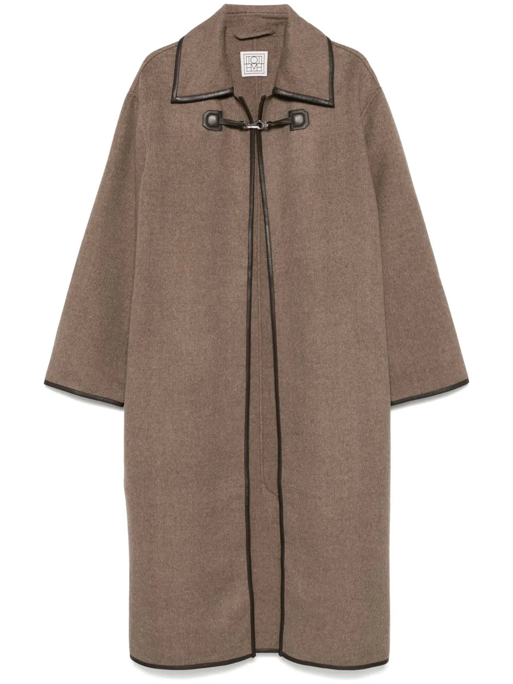 Mélange-Effect Coat