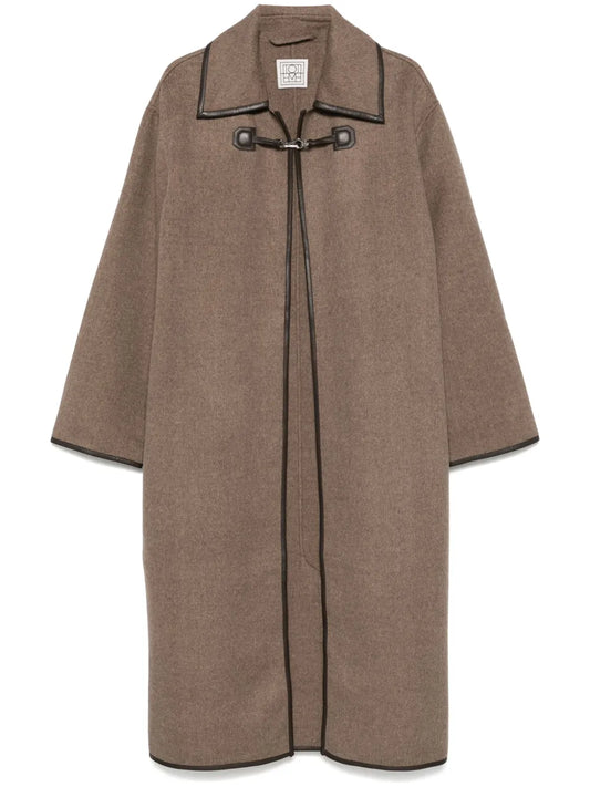 Mélange-Effect Coat