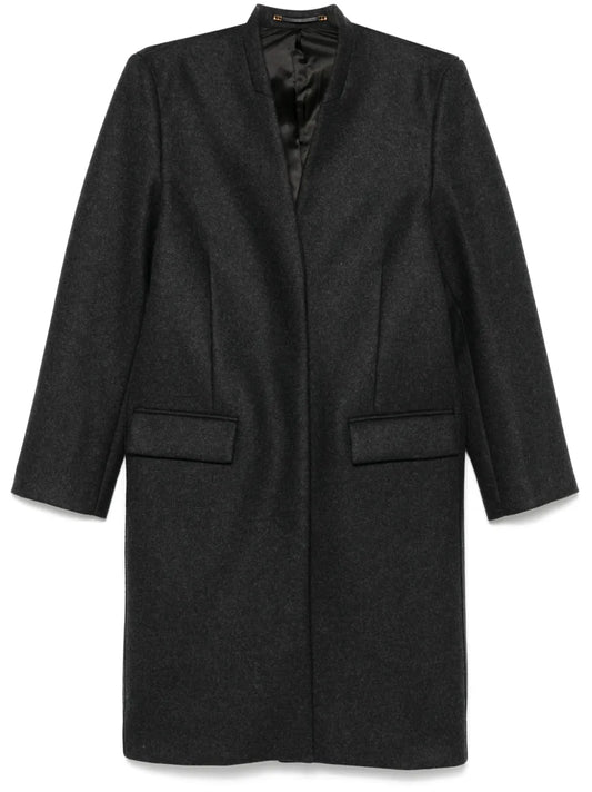 Deep Pleat Coat
