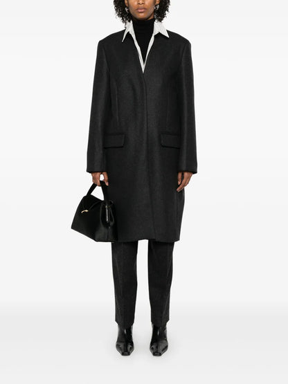 Deep Pleat Coat