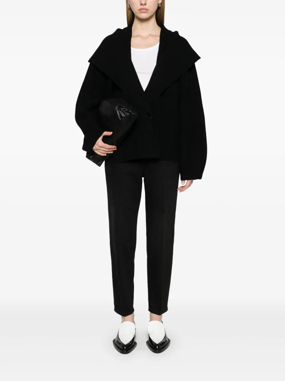Shawl-Lapels Cardigan