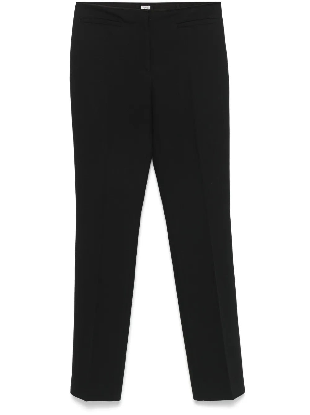 Low-Rise Stovepipe Trousers