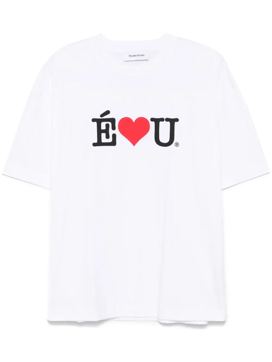 Slogan-Print T-Shirt