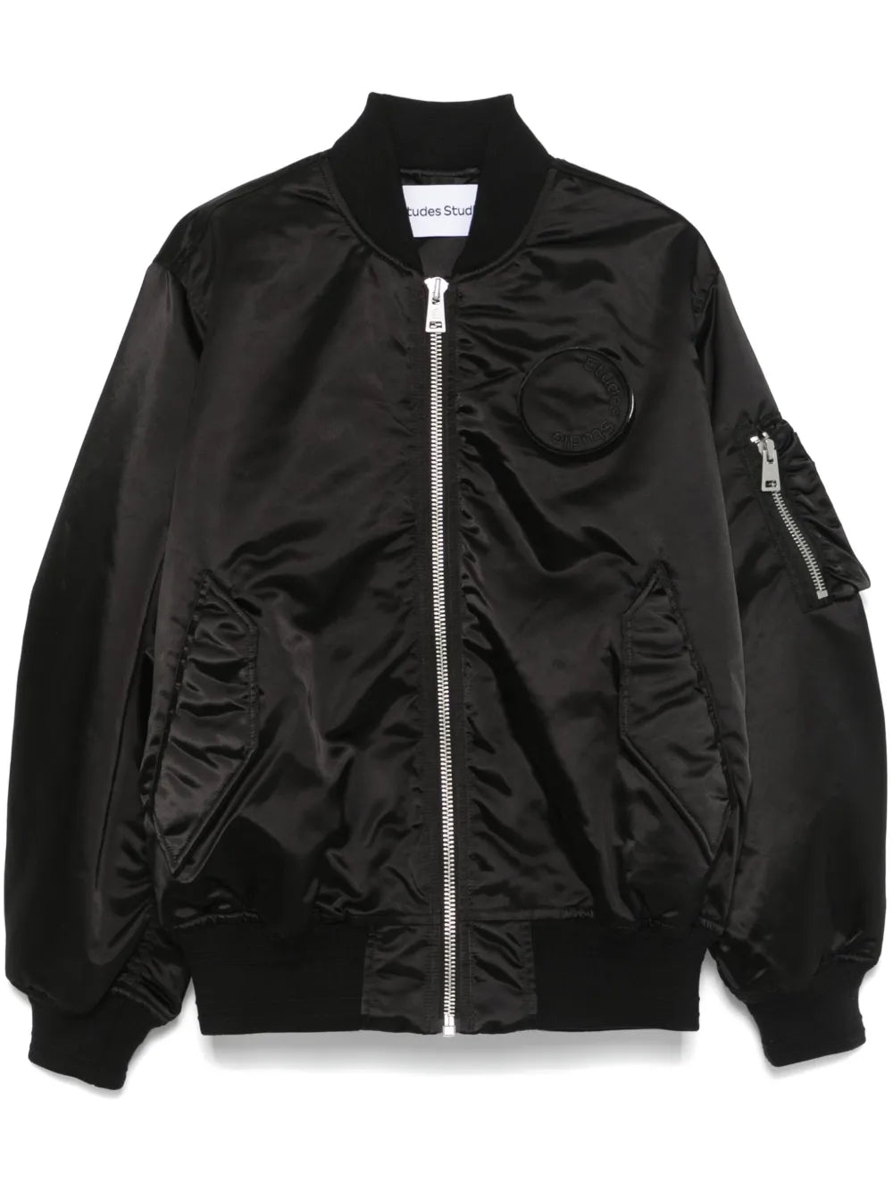 Logo-Patch Bomber Jacket