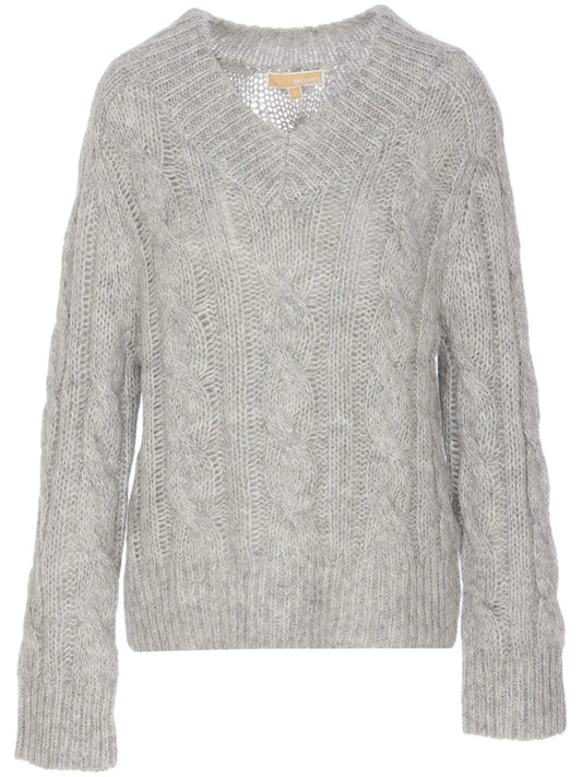 Cable-Knit Sweater