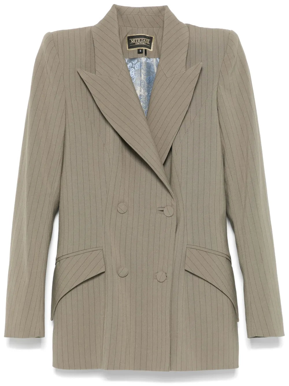 Pinstriped Blazer