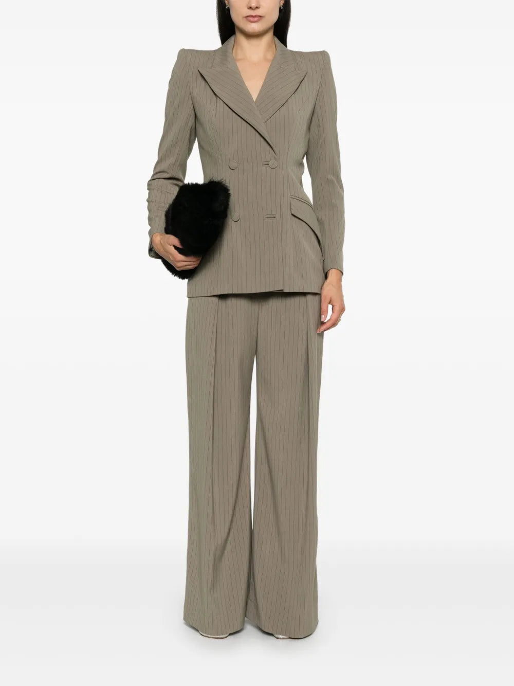 Pinstriped Blazer