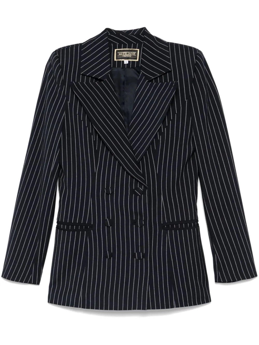 Pinstriped Blazer
