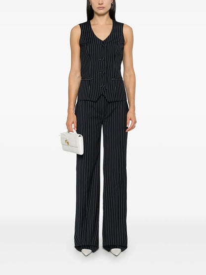 Pinstripe Trousers