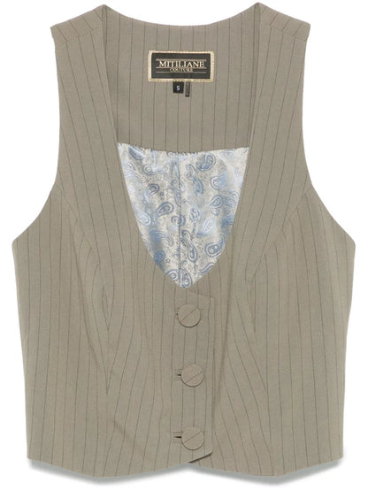 Striped Vest