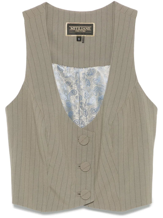 Striped Vest