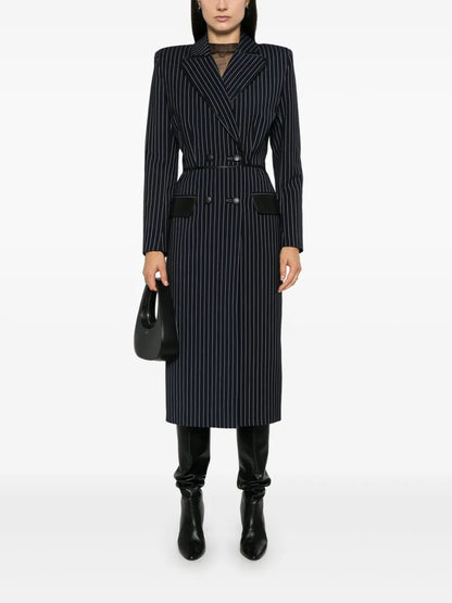 Pinstriped Coat