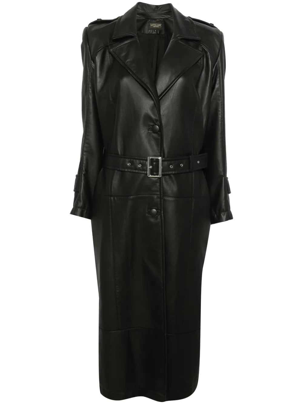 Leather Trench Coat