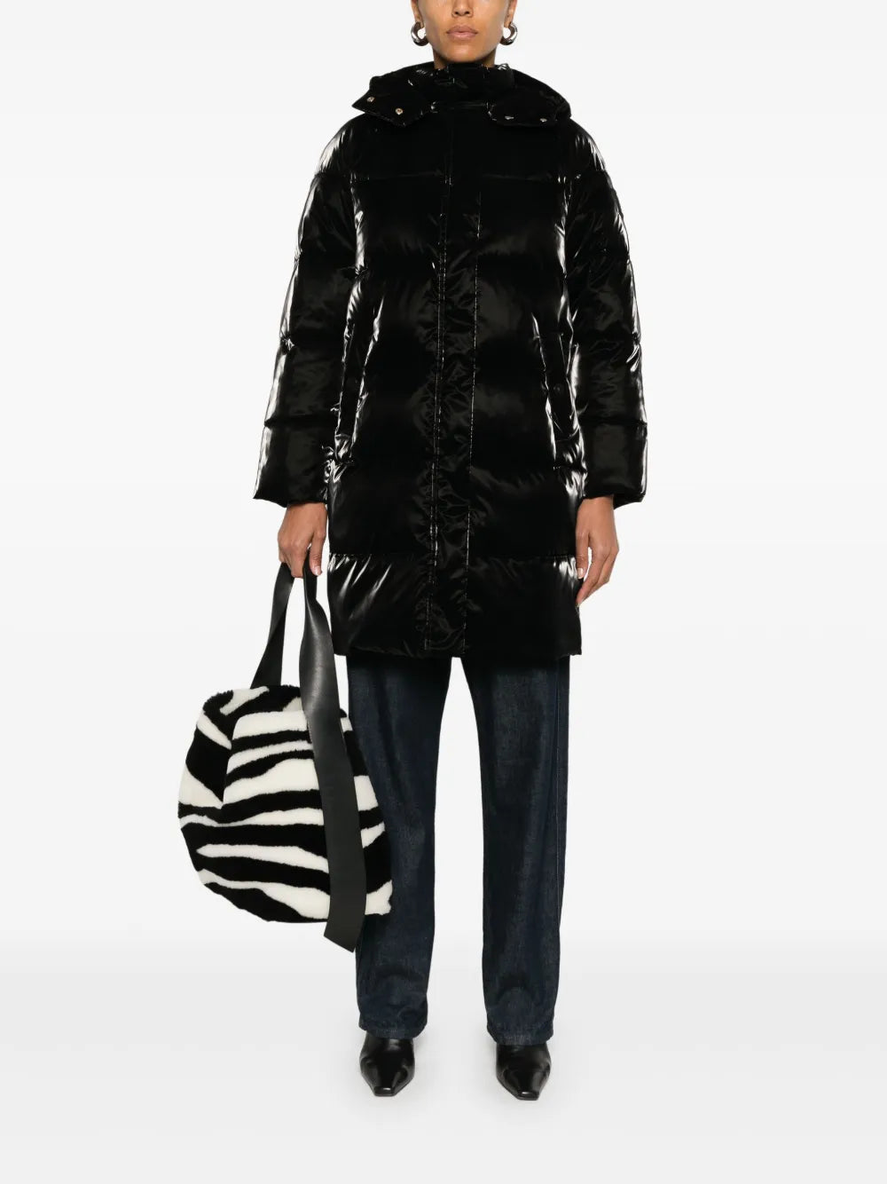 Satin Down Jacket