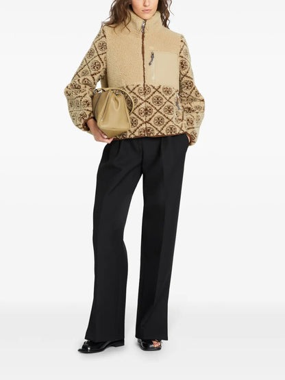 T Monogram Fleece Jacket