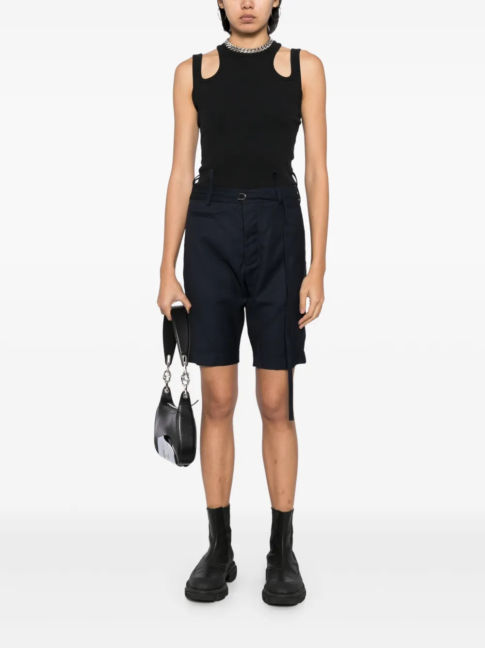 Wool Tailored Shorts