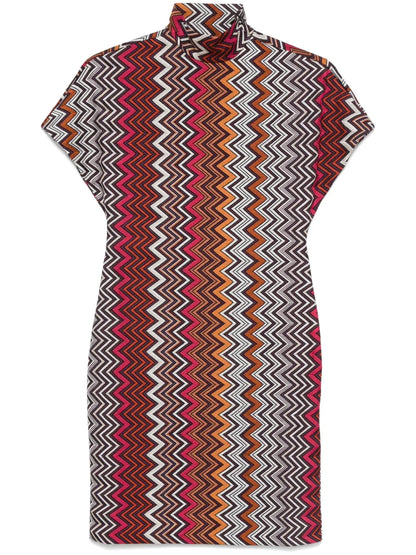 Zigzag Mini Dress
