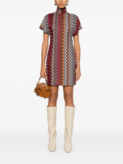 Zigzag Mini Dress