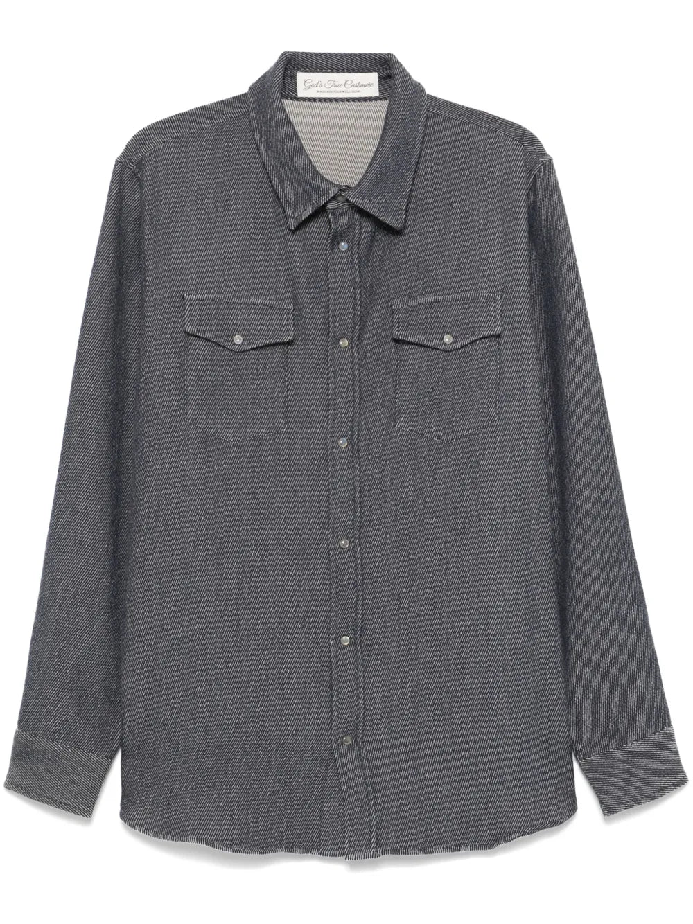 Denim Cashmere Shirt