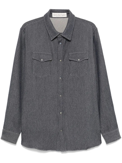 Denim Cashmere Shirt