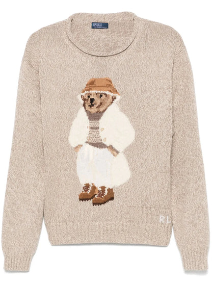 Polo Bear-Jacquard Sweater