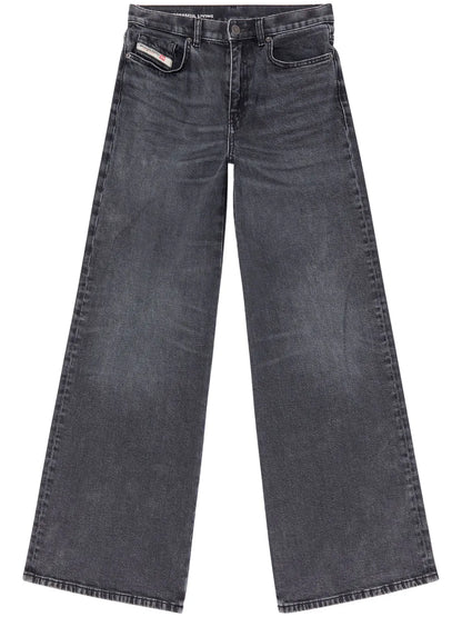 D-Akemi Wide-Leg Jeans