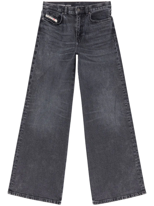 D-Akemi Wide-Leg Jeans