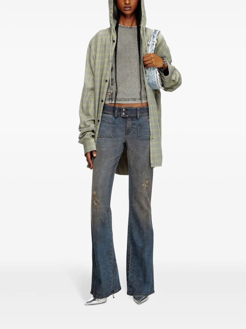 D-Hush 09L25 Flared Jeans
