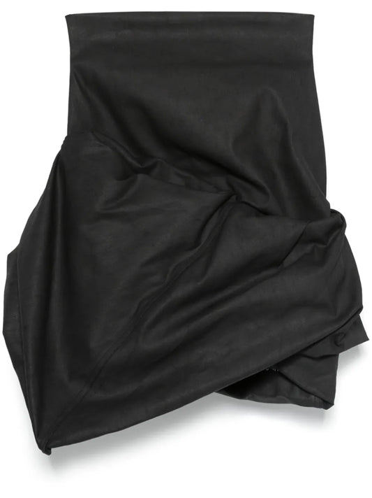 Draped Mini Skirt