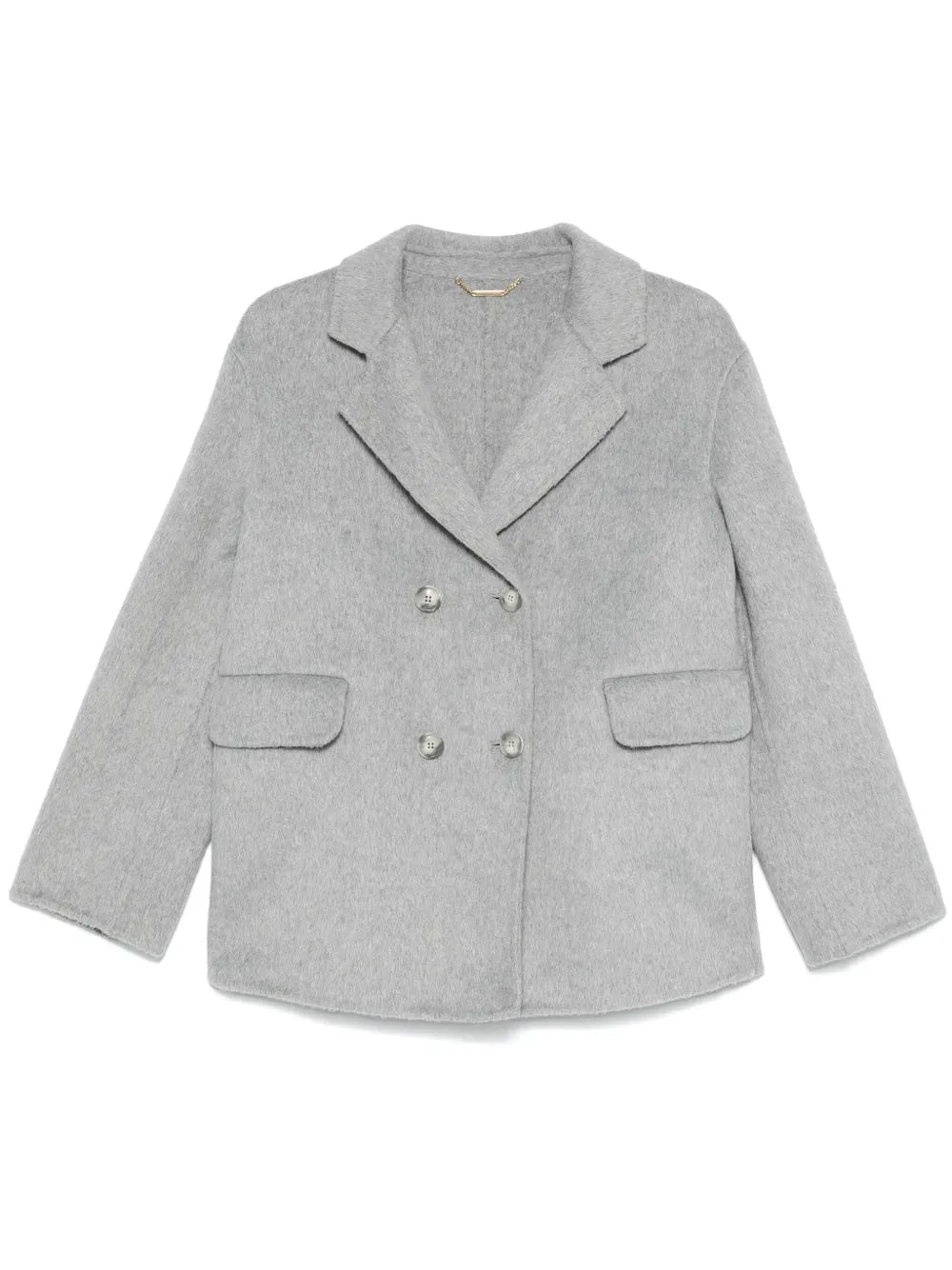 Wide-Sleeve Short Coat
